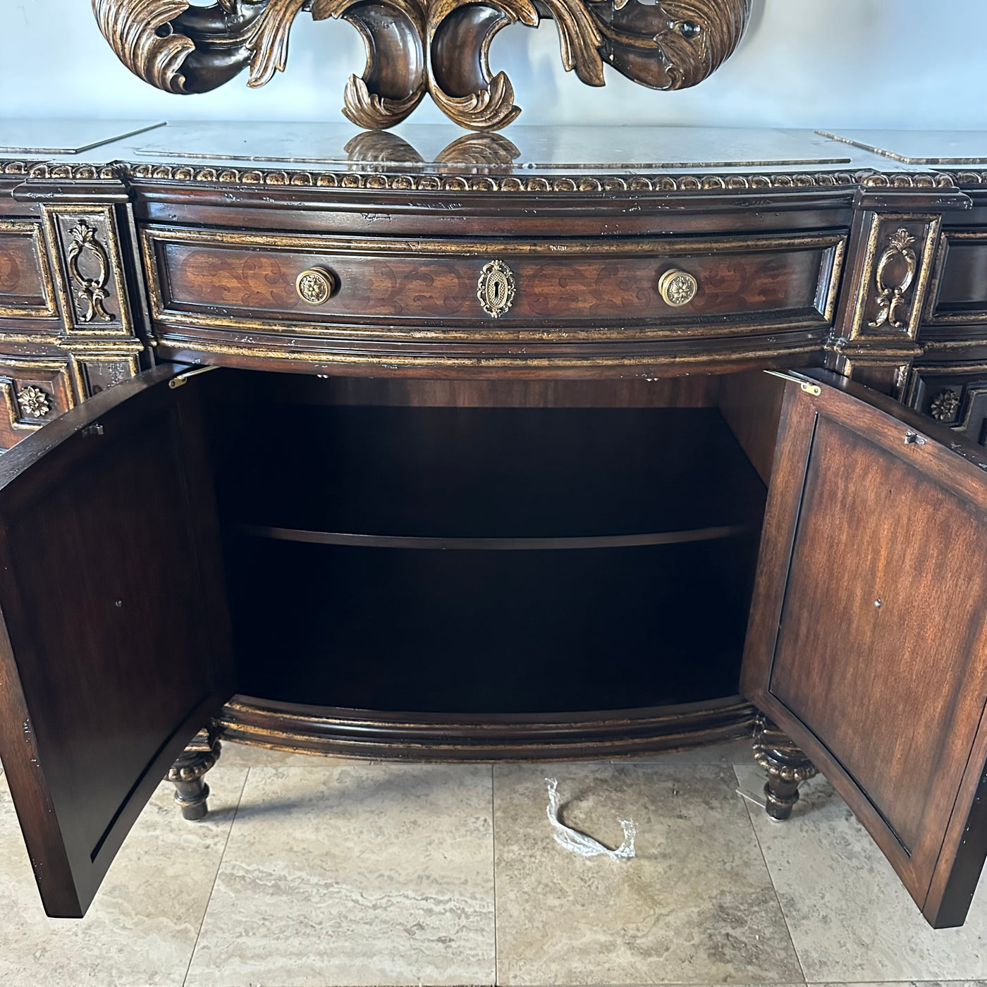 marge carson granite credenza