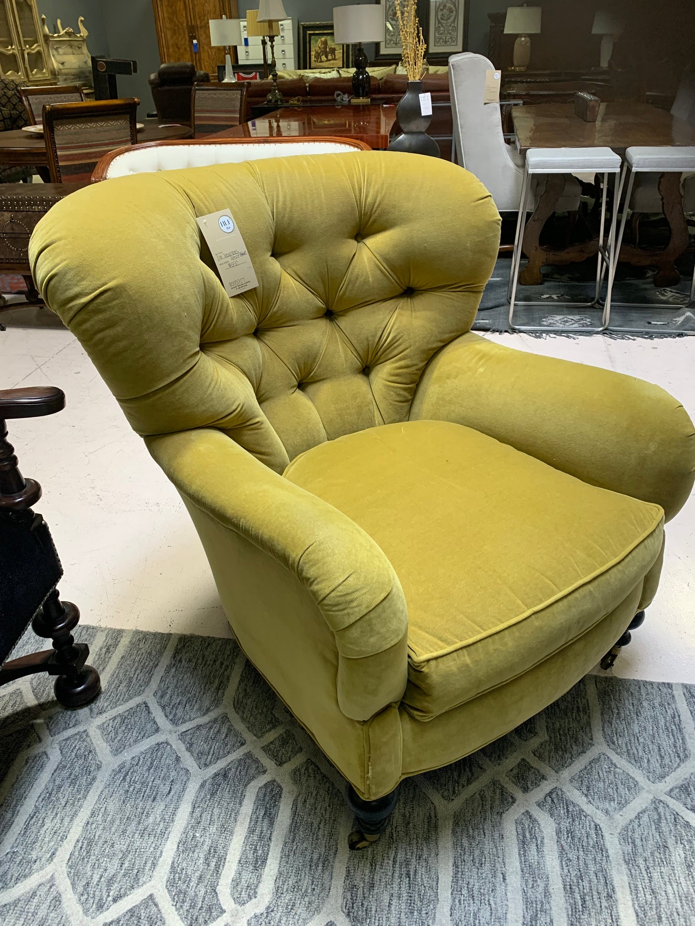 Lee Industries Tufted Accent Chair