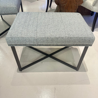 Vanguard nailhead ottomans