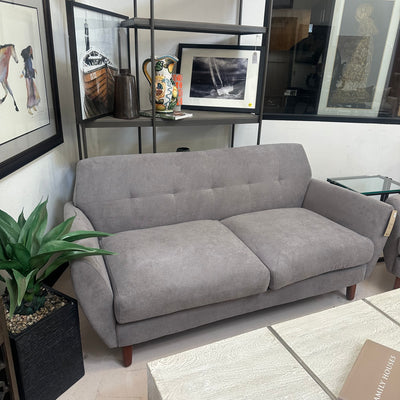 New MCM gray sofa and chair