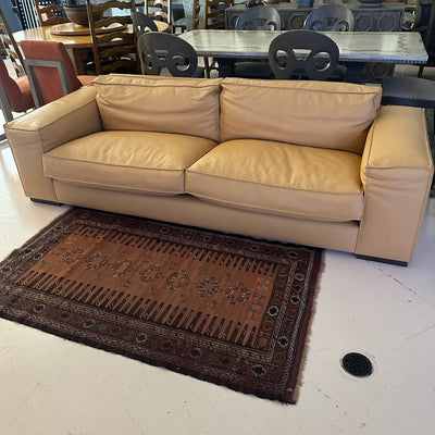 Ralph M Genuine Leather Sofa