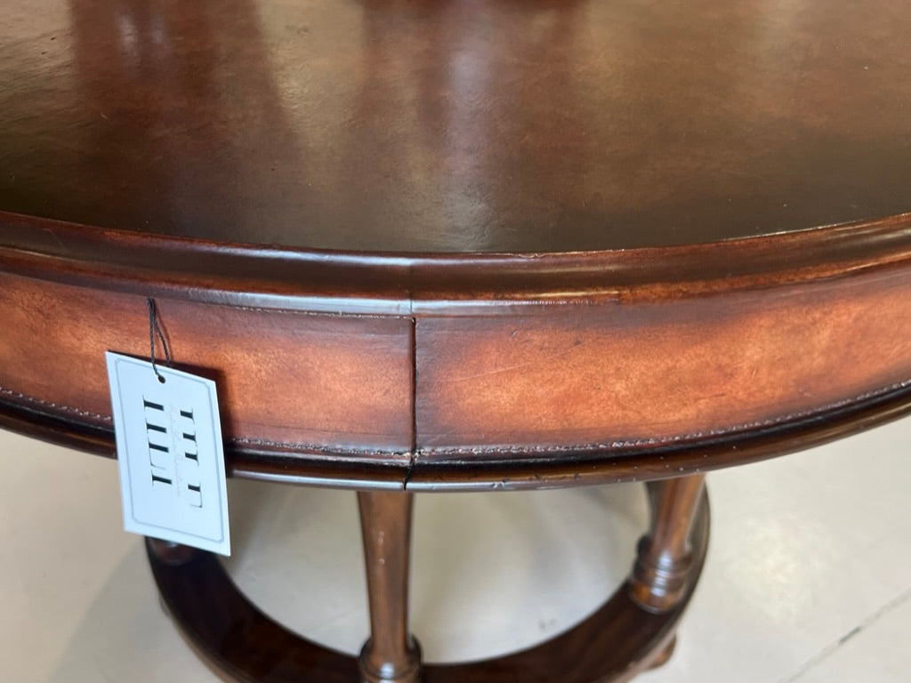 Ralph Lauren Leather Top Centre Table