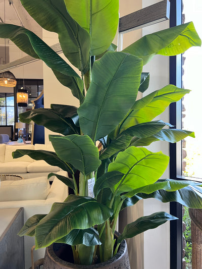 Fiddle Leaf Faux Potted Plant