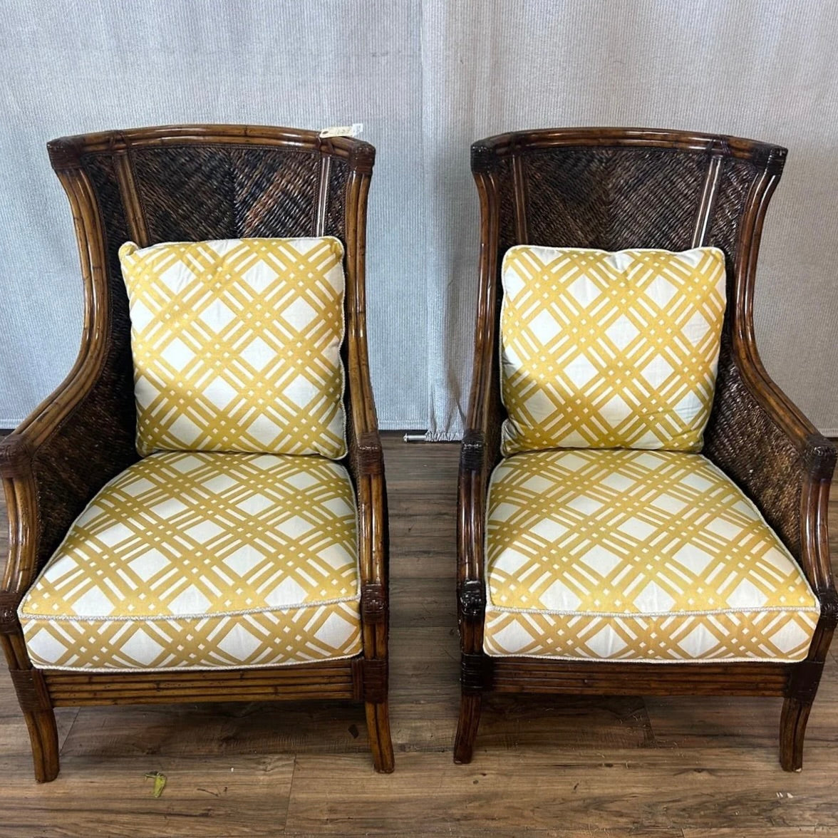 Tommy Bahama Bali Hai Rum Beach Accent Chairs