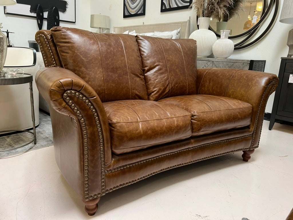 Leather Italia Butler Sofa & Loveseat