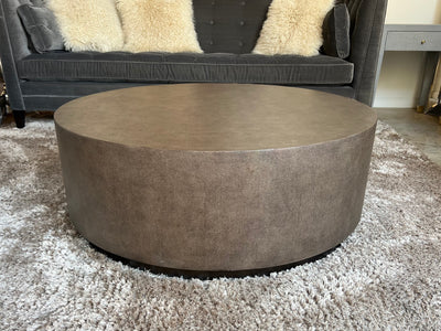 Arhaus Malone Round Plinth Coffee Table