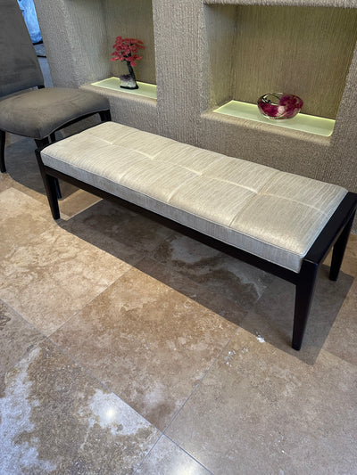 Hancock and Moore Ascari Bench in Shimmer Leather