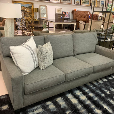 California Design Group Custom Gray Sofa