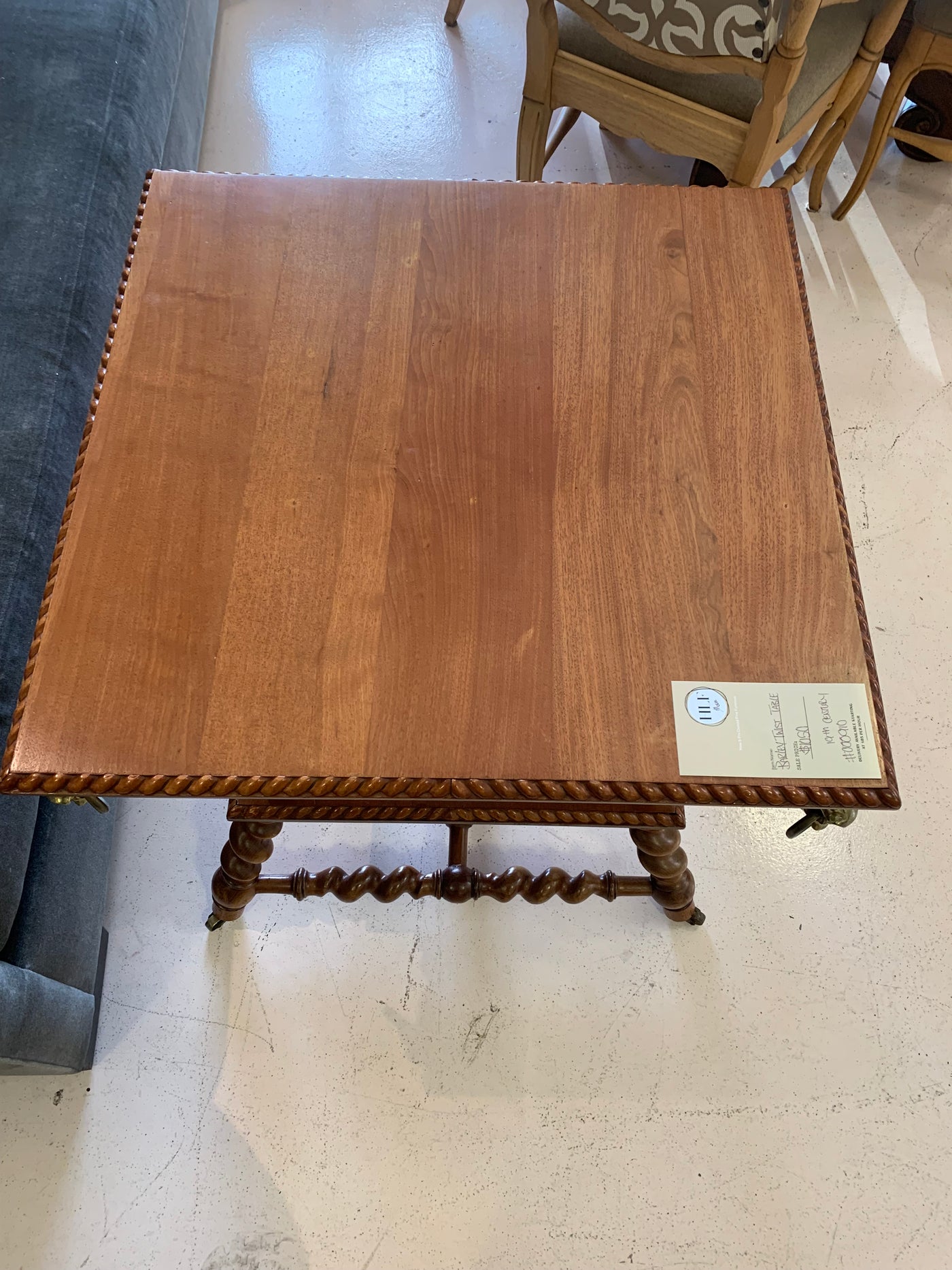 Barley Twist antique table server