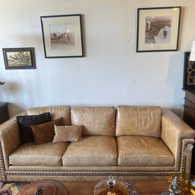Hancock and Moore Architect’s Leather Sofa 5969-3