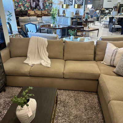 Renee Cazares Goose Down Boucle Sectional