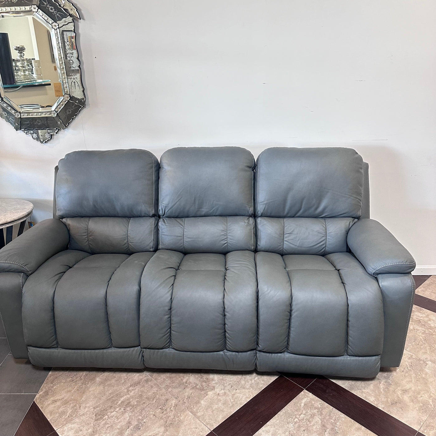 New Lazy Boy Greyson Leather Sofa