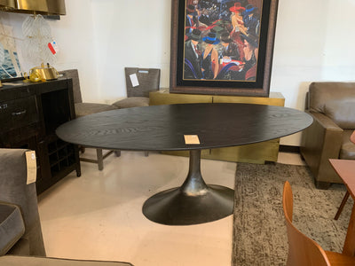 Restoration hardware aero oval dining table