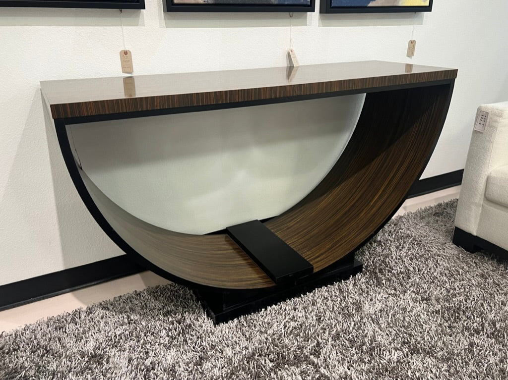 Century Furniture Curved Console Table