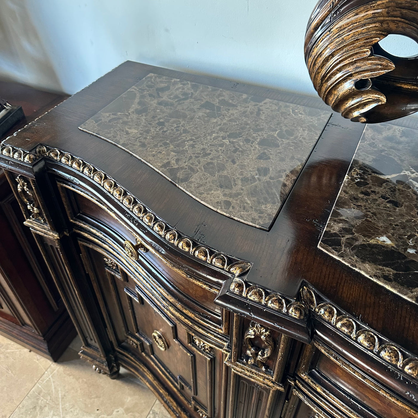 marge carson granite credenza