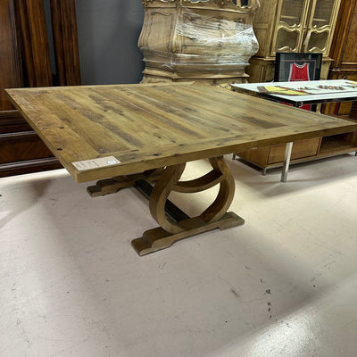 Rustic Solid oak Wood Dining Table