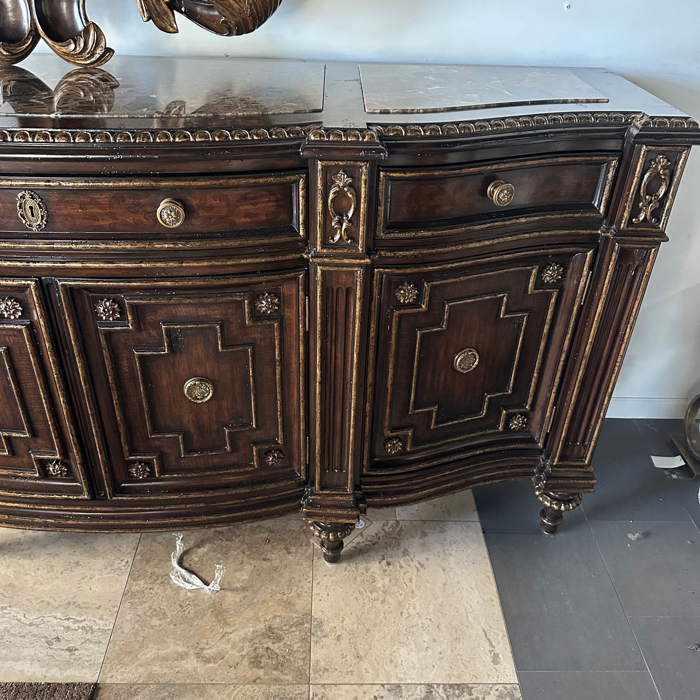 marge carson granite credenza