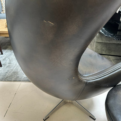 Restoration Hardware Copenhagen Chair and Ottoman