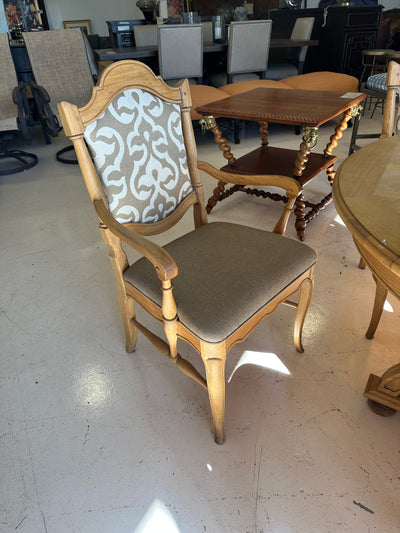 Thomasville dining table and custom chairs