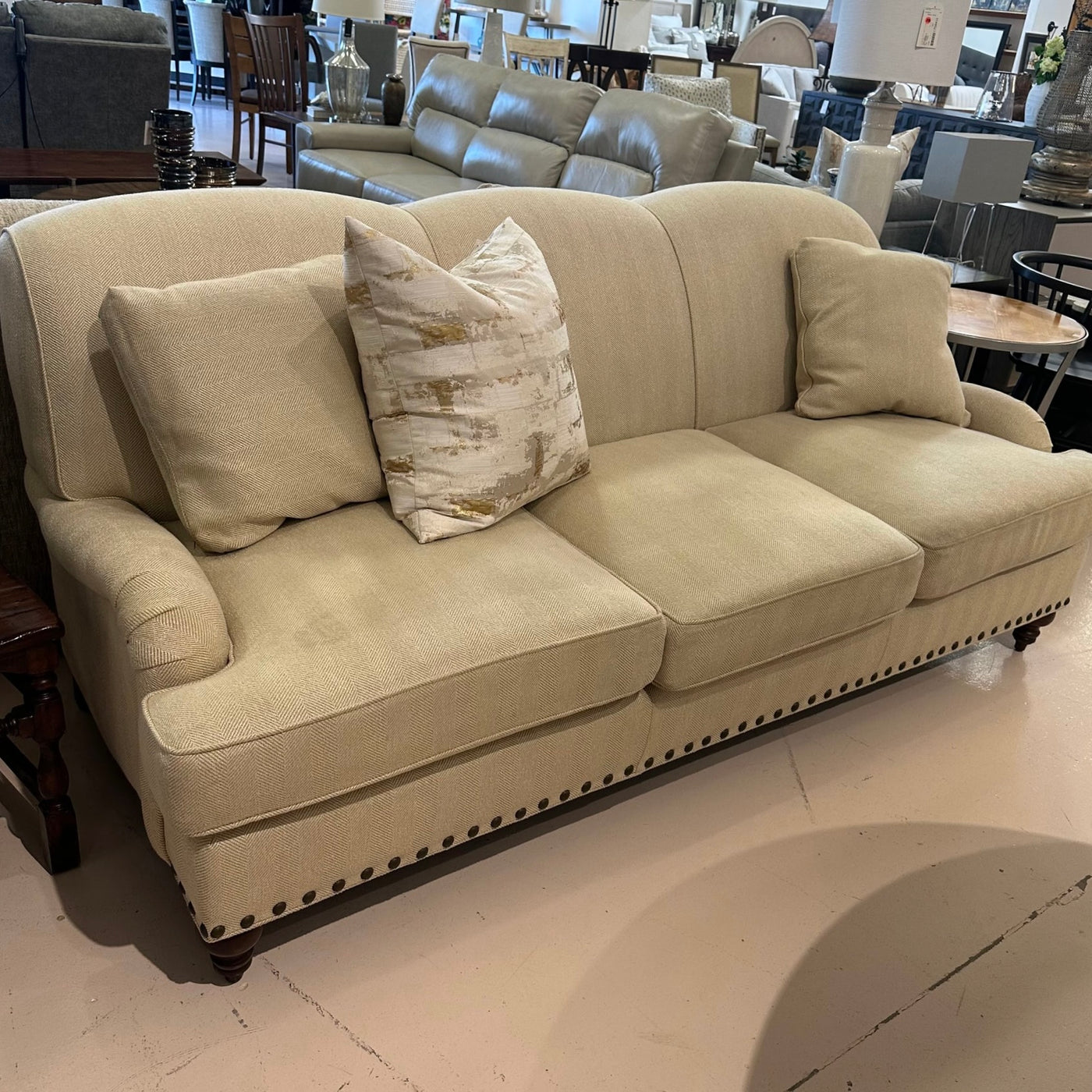 Arhaus Outer Banks Nailhead Sofa