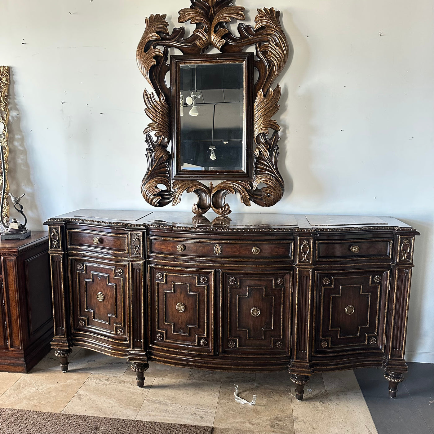 marge carson granite credenza