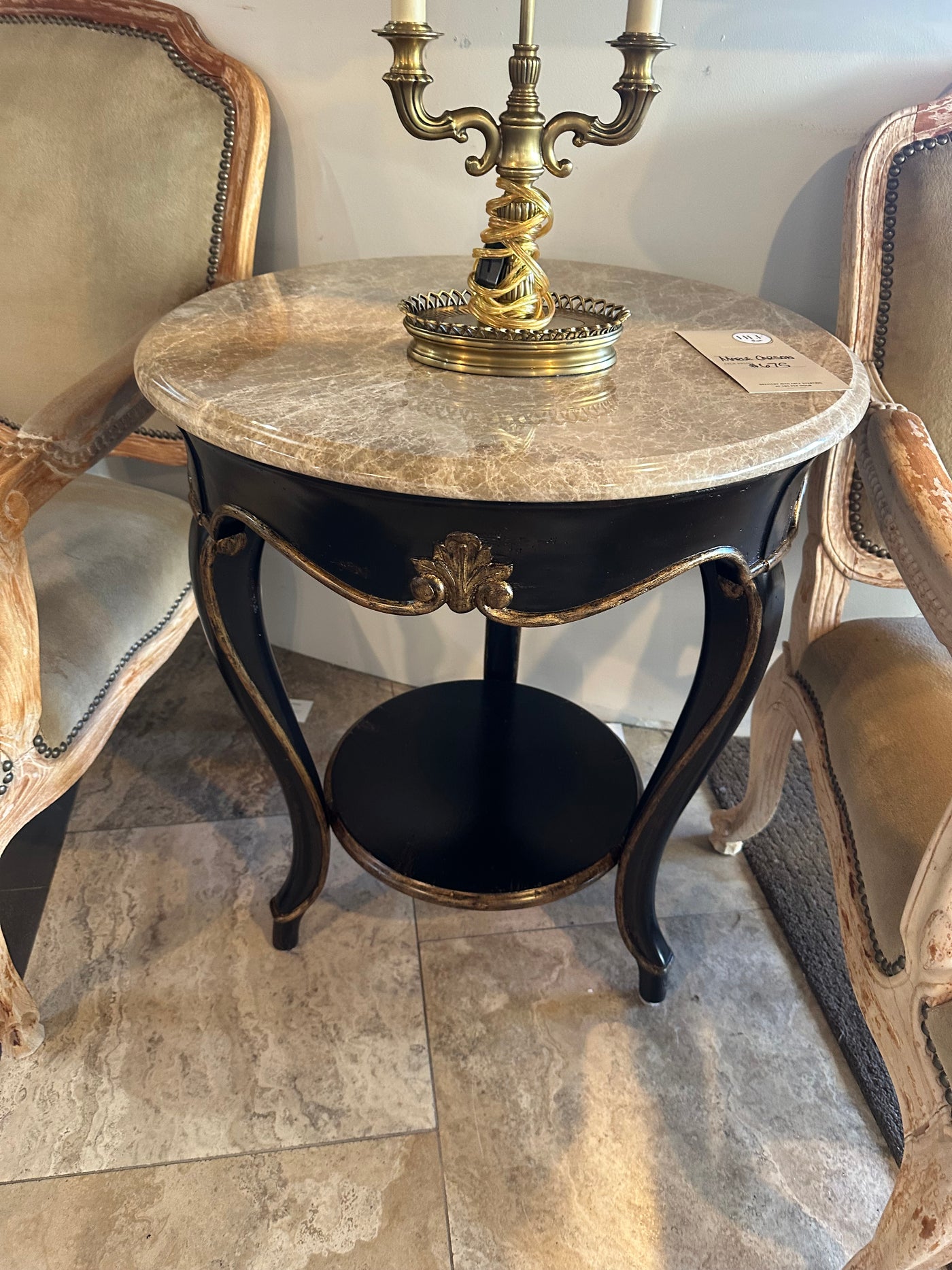 marge carson side table