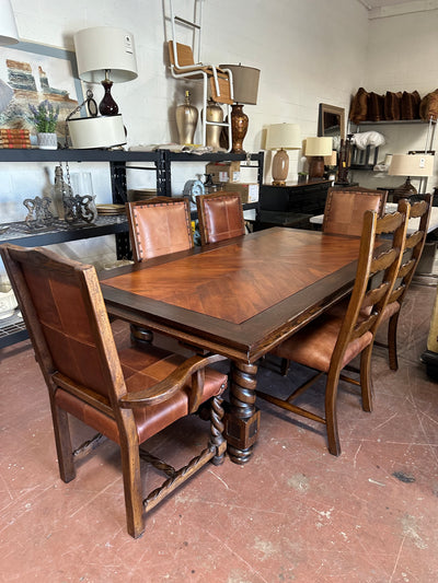 Mesquite Twist Dining Table Set