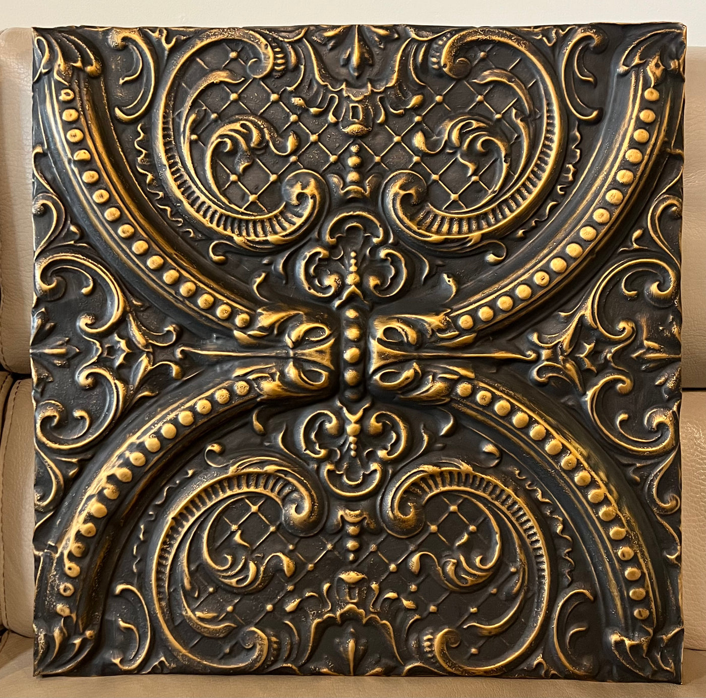 Ornate Brushed Wall Panels