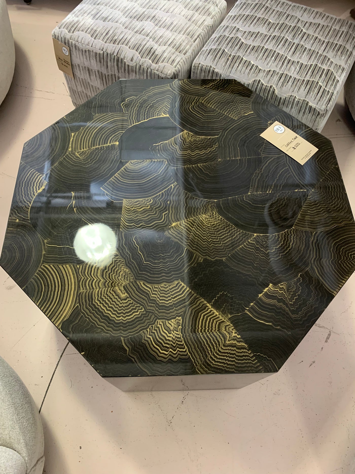 Hexagon Modern Coffee Table