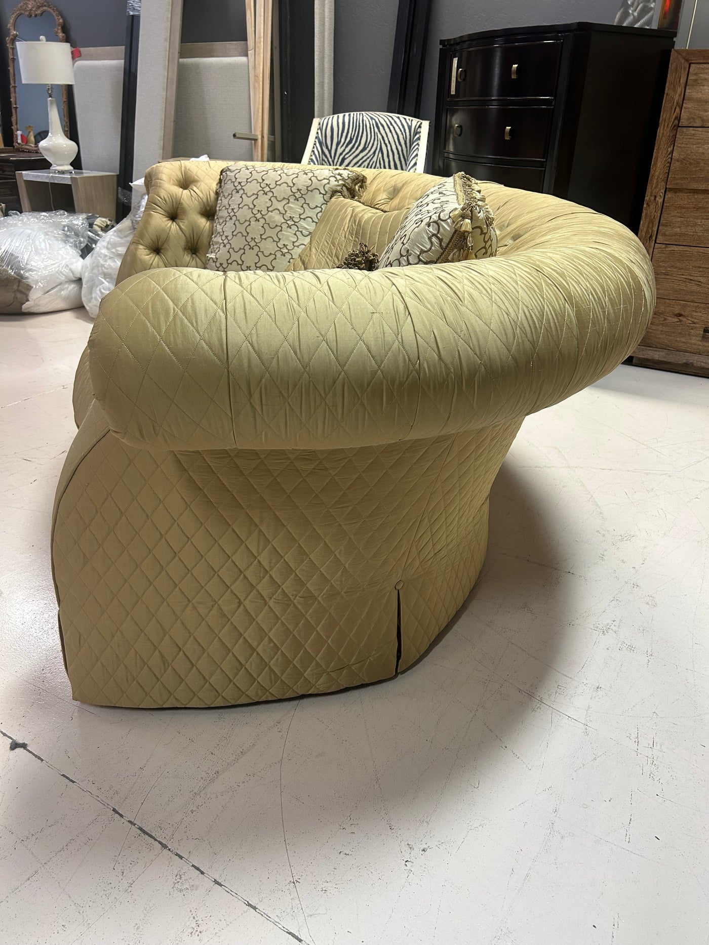 Custom Tufted Sofa