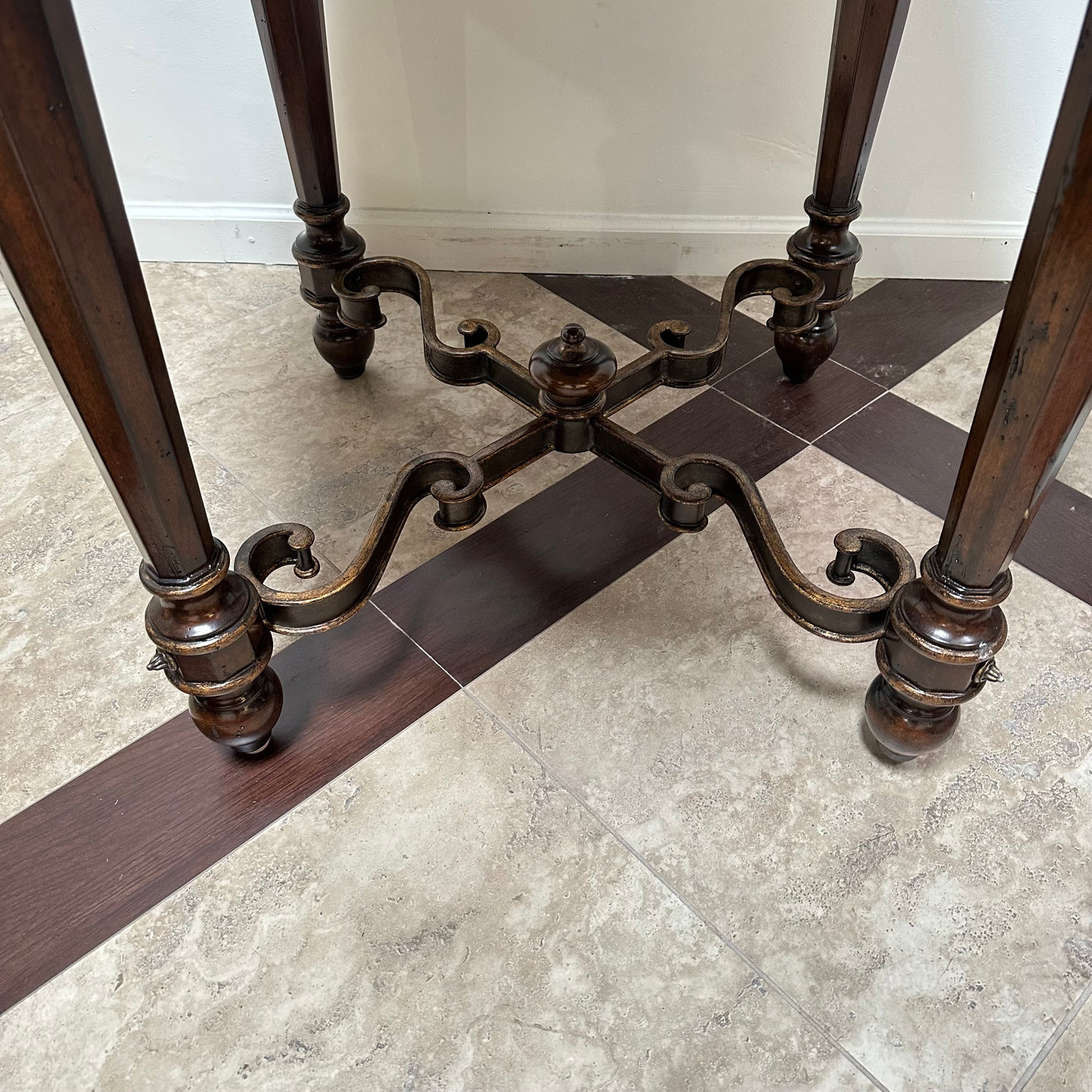 marge carson  ornate side table