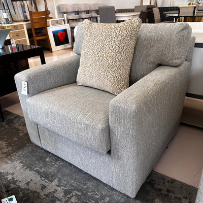 New Kravet Grey Custom Armchairs