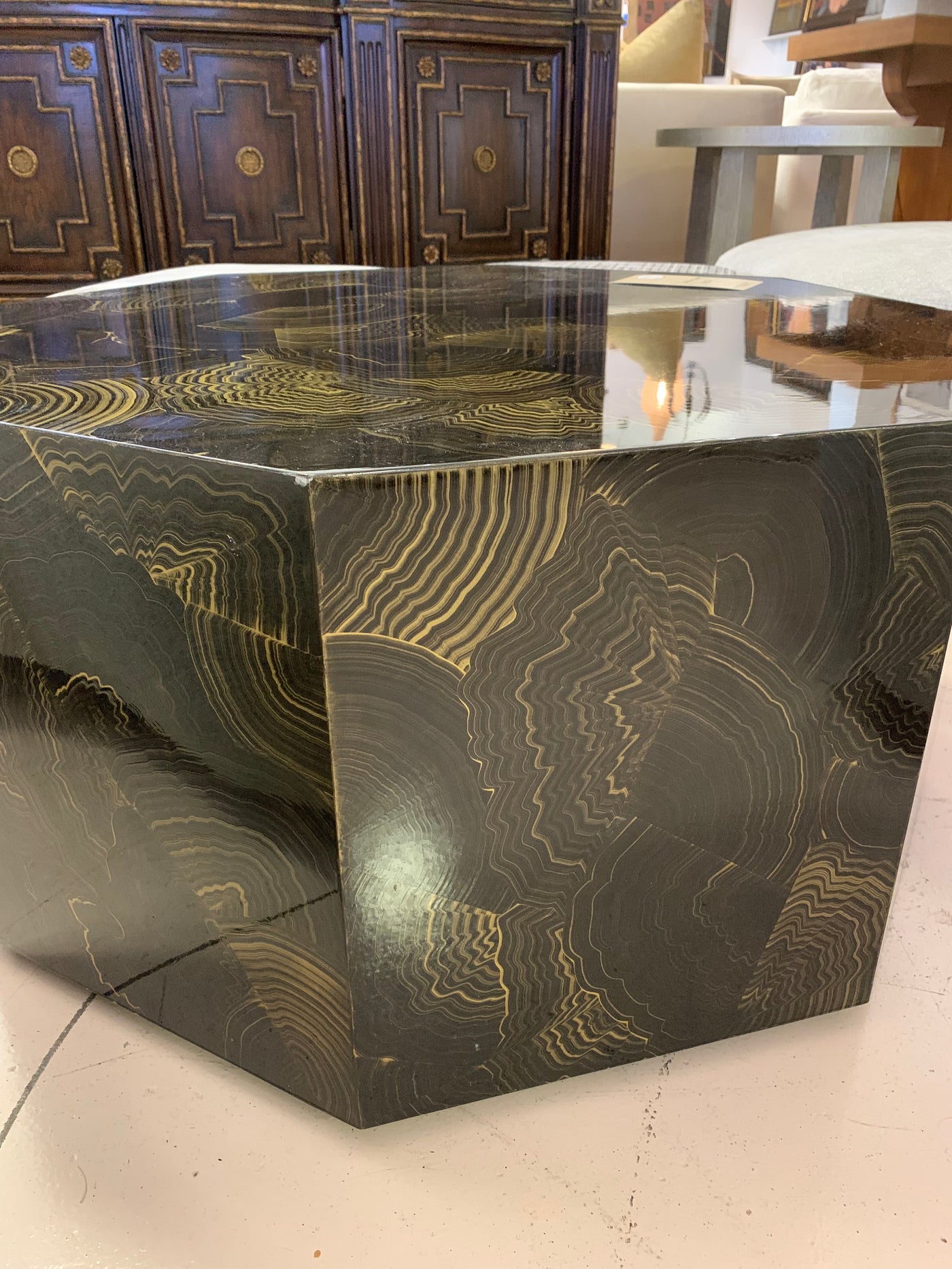 Hexagon Modern Coffee Table