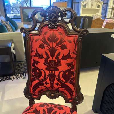 Antique Victorian Walnut Dining Room Chairs