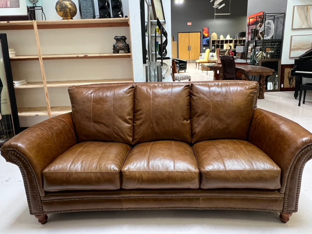 Leather Italia Butler Sofa & Loveseat