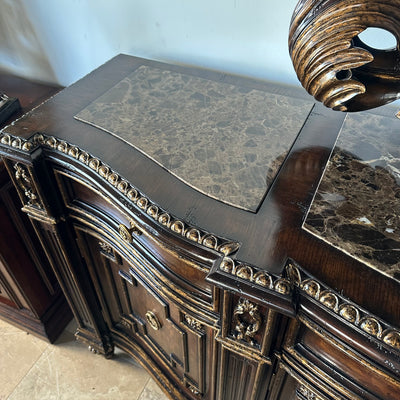 marge carson granite credenza