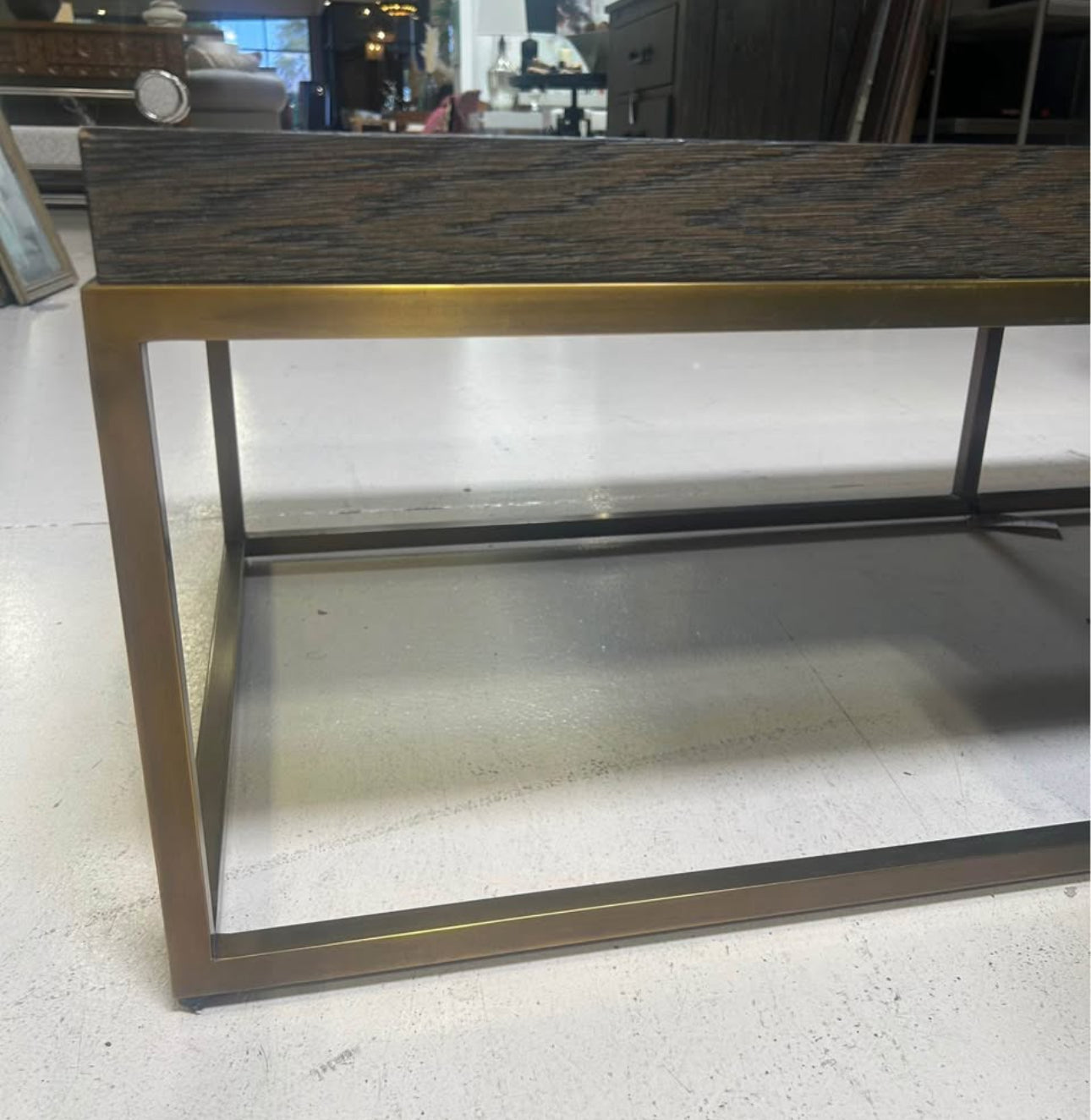 restoration hardware Nathan coffee table