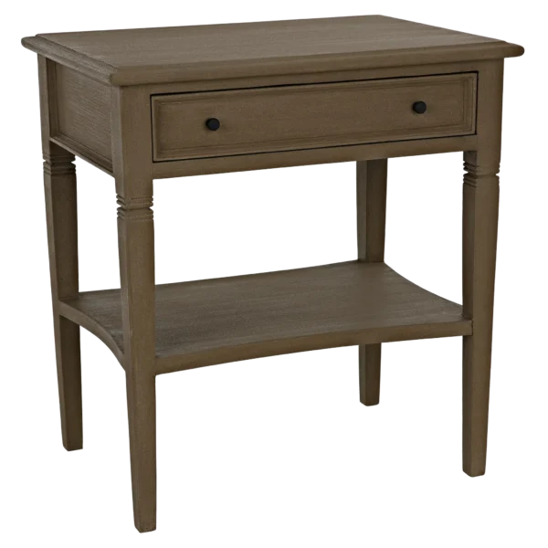 Noir Oxford Weathered Side Tables