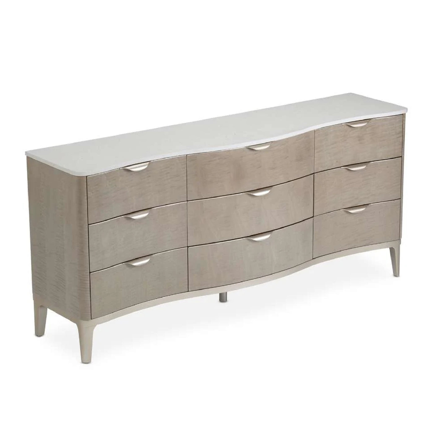 Michael Amini Aico Malibu Crest Marble Dresser