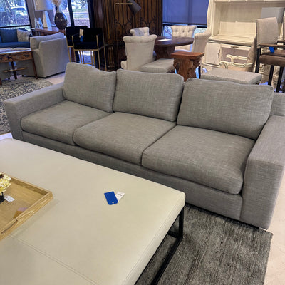 Custom Goose Down gray  sofa
