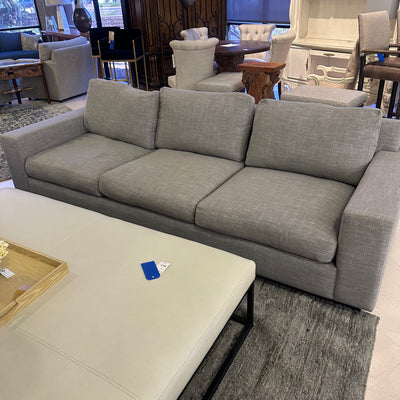 Custom Goose Down gray  sofa