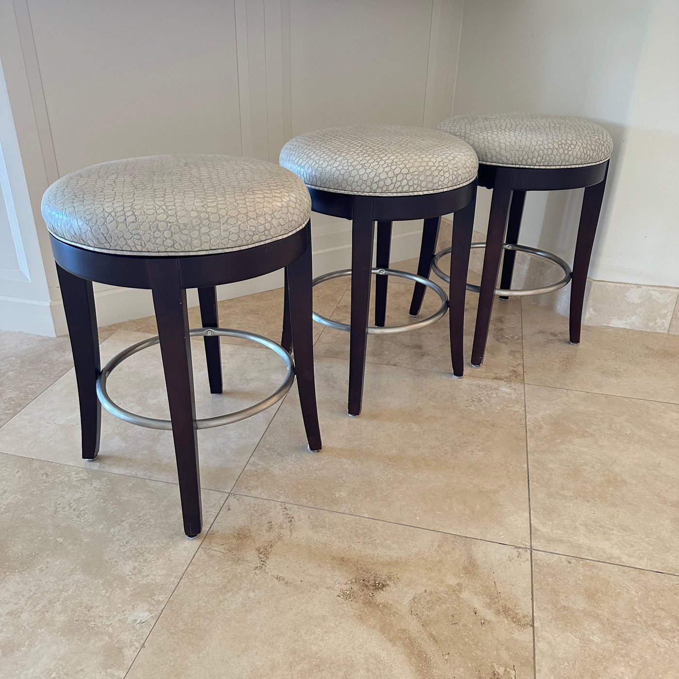 Century Furniture  Park Swivel Counter Stool set