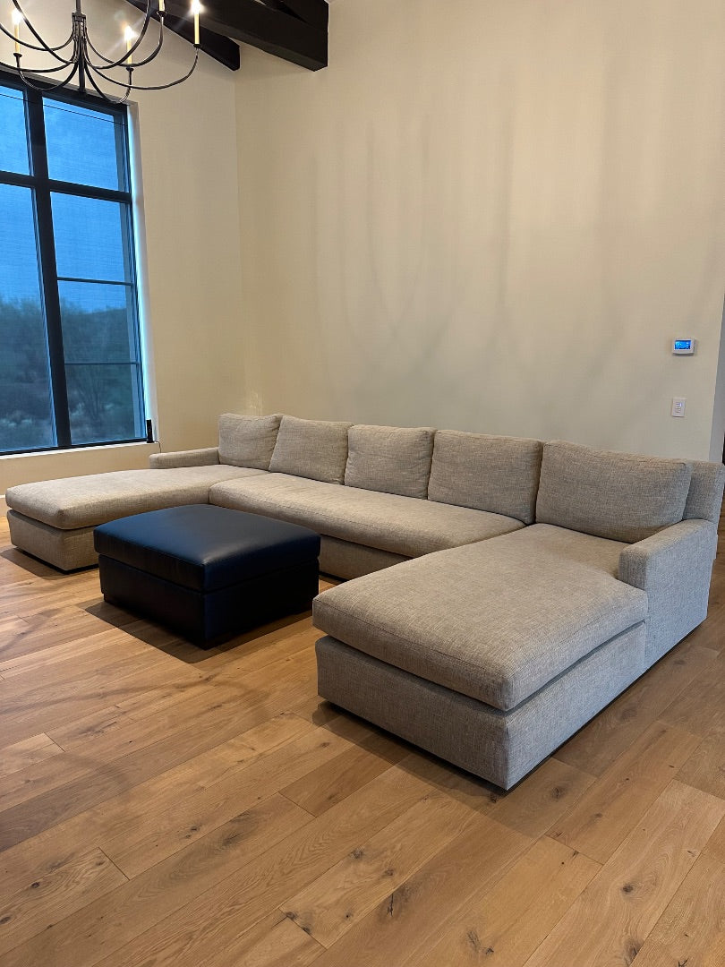 Custom U shaped sectional