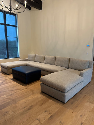 Custom U shaped sectional