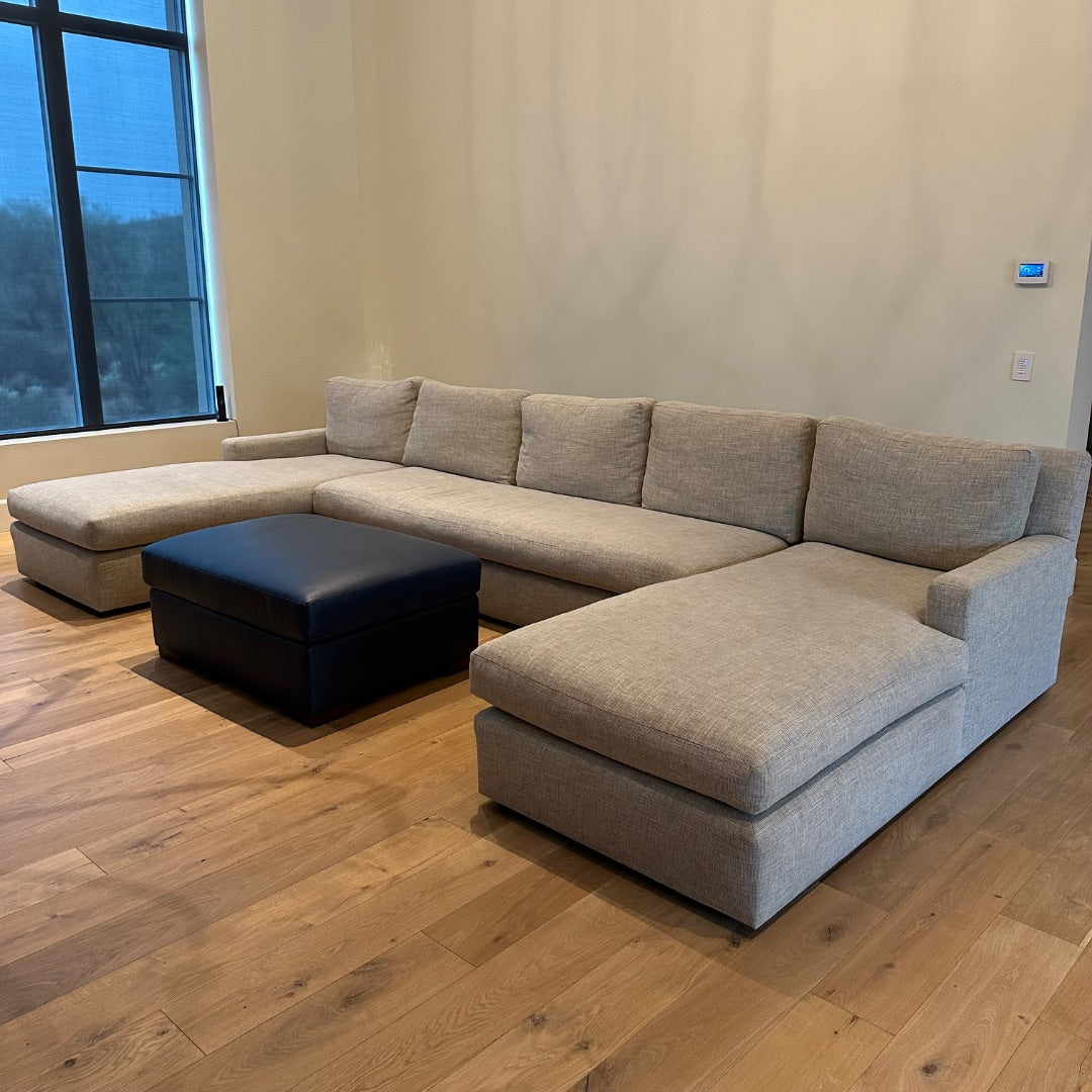 Custom U shaped sectional