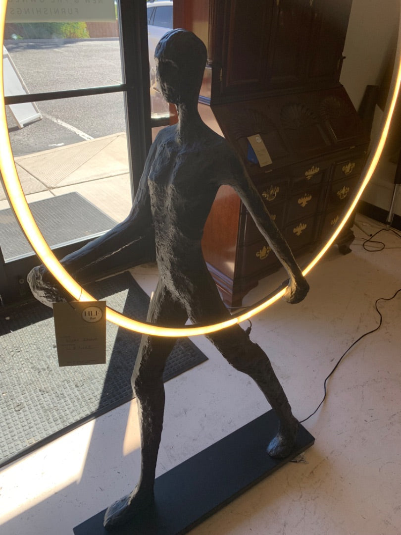 Lighted Figure Statue