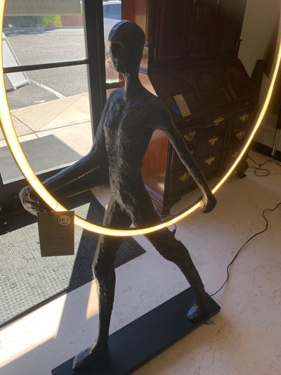 Lighted Figure Statue