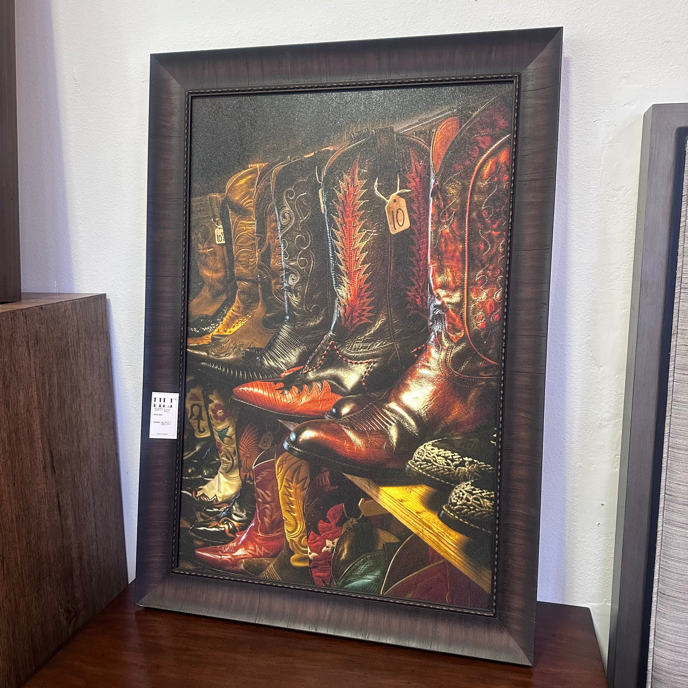 Cowboy Boots Wall Art