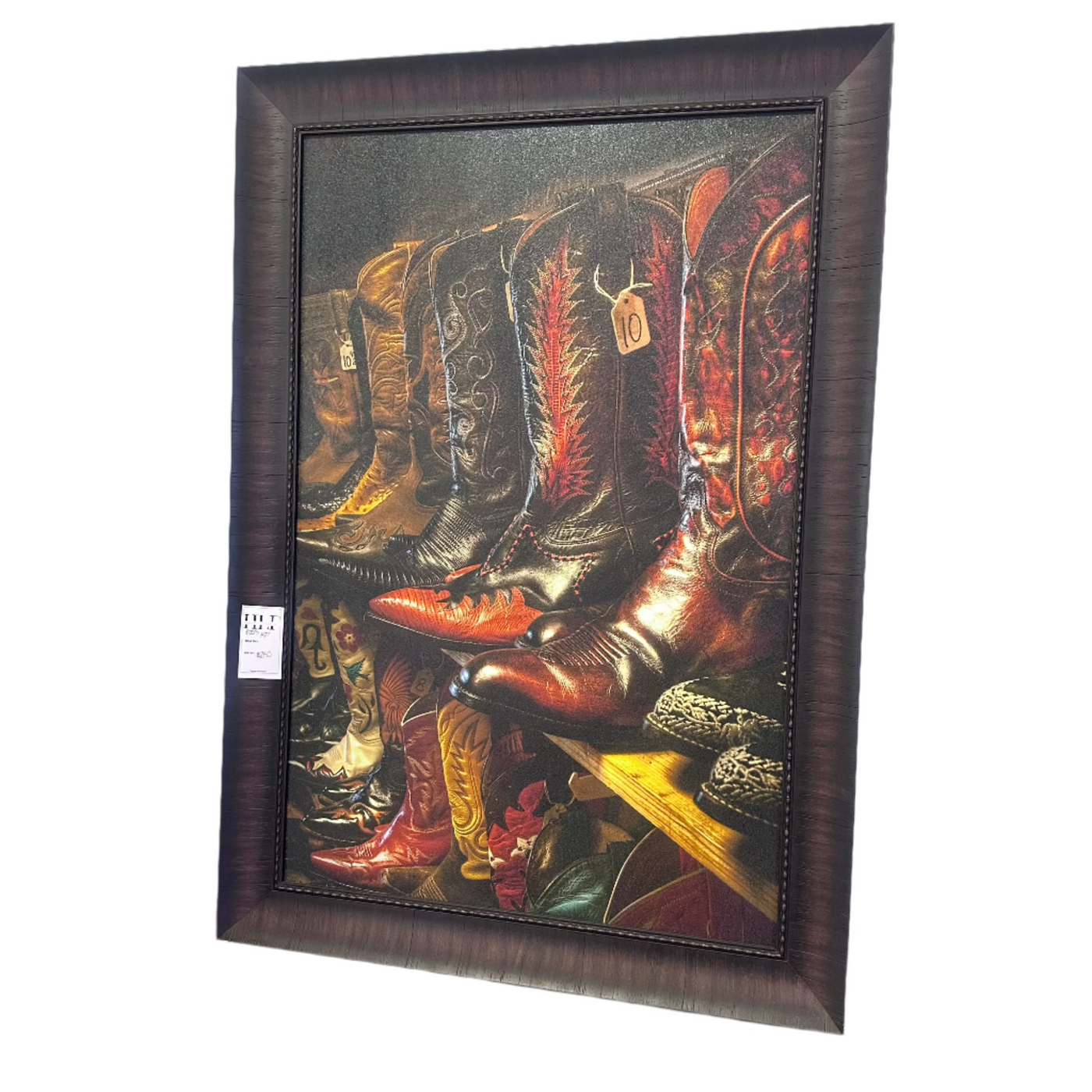 Cowboy Boots Wall Art