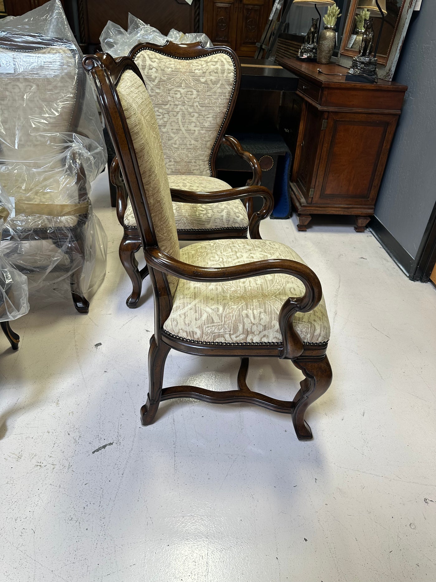 Marge Carson Seville Dining Table and Chairs
